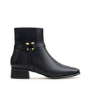 CASSANDRA | BOTÍN DE PIEL NEGRO