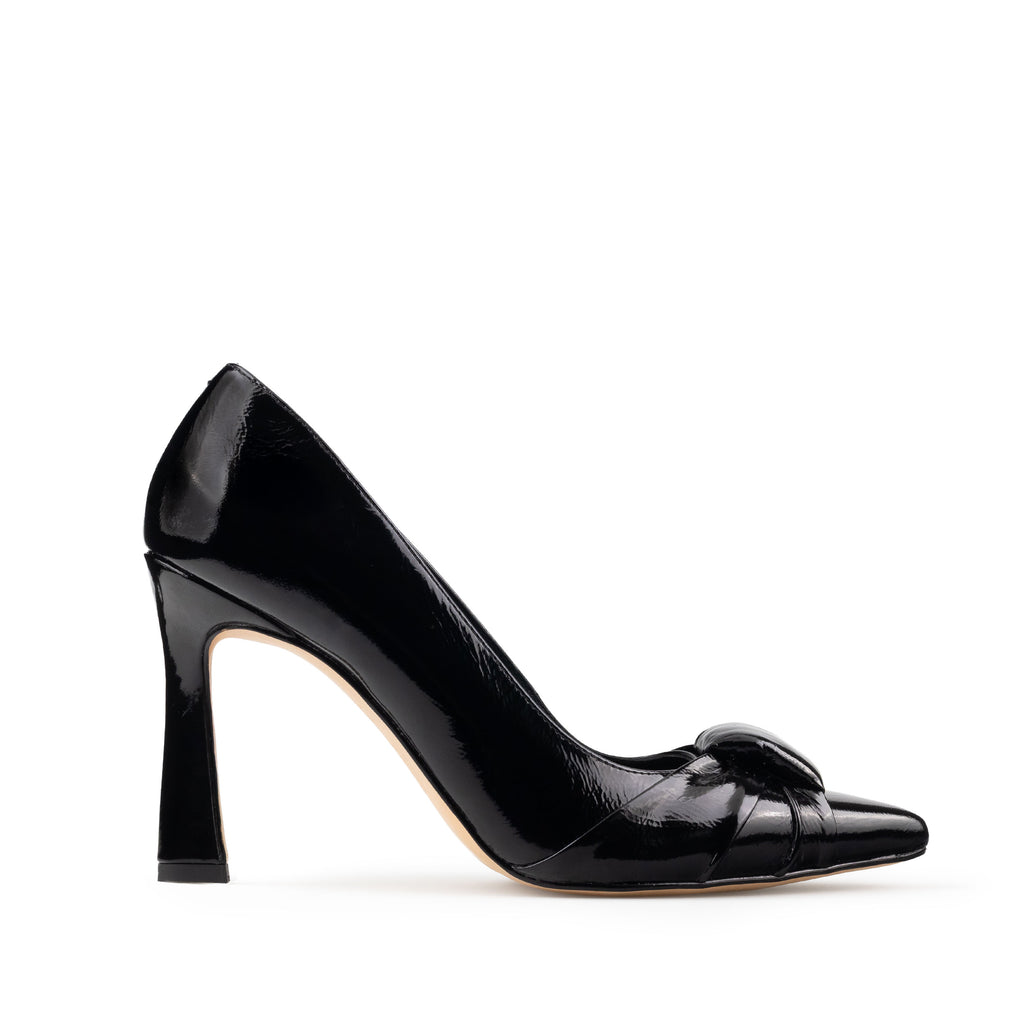CLARA | ZAPATILLA NEGRA DE PIEL
