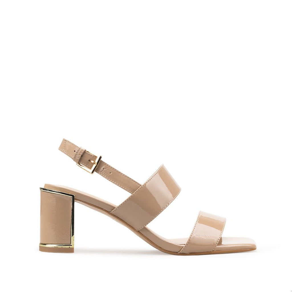 IMELDA | SANDALIA DE PIEL NUDE