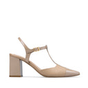 HELA | ZAPATILLAS BEIGE DE PIEL