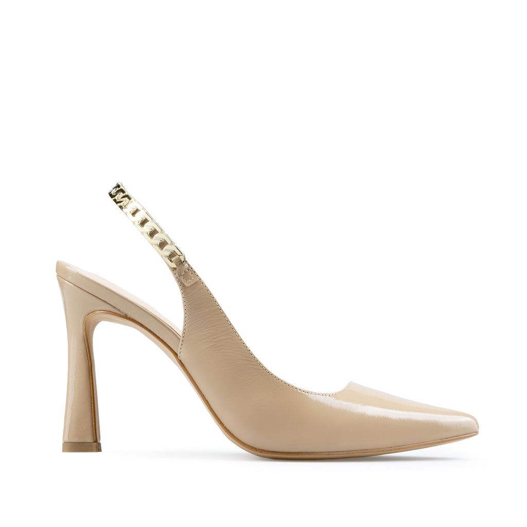 SANDRA | ZAPATILLAS BEIGE DE PIEL