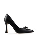 XIMENA | ZAPATILLAS NEGRAS DE PIEL