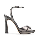 LILY | SANDALIAS DE PIEL ACERO