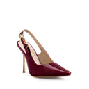 JULIA | ZAPATILLAS DE PIEL ROJAS