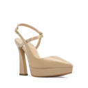 CELESTE | ZAPATILLAS BEIGE DE PIEL