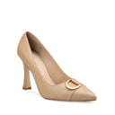 XIMENA | ZAPATILLAS BEIGE DE PIEL