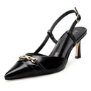 TAMARA | ZAPATILLA NEGRA DE PIEL