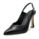 Bianca - Zapatillas de Piel Negras | Davenia