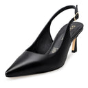 Zoe - Zapatillas de Piel Negras | Davenia