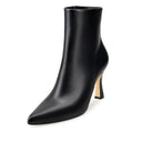 Gema - Botines de Piel Negros