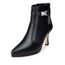 Isadora - Botines de Piel Negros