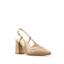 LILIANA | ZAPATILLAS BEIGE DE PIEL