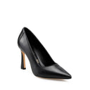 Antonella - Zapatillas de Piel Negro | Davenia