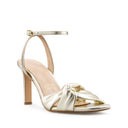 NOA | TACONES DE PIEL PLATINO