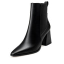 Ariadna - Botines de Piel Negro