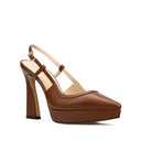 BRENDA | ZAPATILLA PIEL CAFÉ