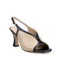 MAITE | TACONES DE PIEL NEGRO-BEIGE