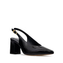 Bárbara- Zapatillas de Piel Negras | Davenia