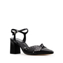 HANNAH | ZAPATILLA NEGRA DE PIEL