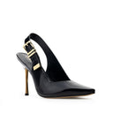 THALIA | ZAPATILLAS NEGRAS DE PIEL