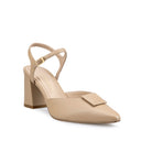 OLGA | ZAPATILLAS BEIGE DE PIEL