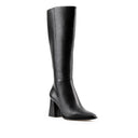 GALA | BOTA LARGA DE PIEL NEGRA