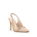 Alexia - Zapatillas de Piel Beige | Davenia