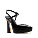 CELESTE | ZAPATILLAS NEGRAS DE PIEL CHAROL