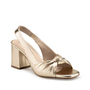 ELSA | SANDALIA DE PIEL CHAMPAGNE
