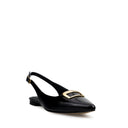 TESSA | BALLERINA NEGRA DE PIEL