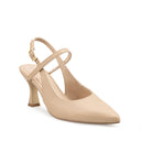 MARISOL | ZAPATILLAS BEIGE DE PIEL