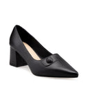 MAYRA | ZAPATILLAS NEGRAS DE PIEL