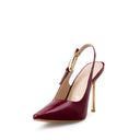 JULIA | ZAPATILLAS DE PIEL ROJAS