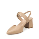 LIZETH | ZAPATILLAS BEIGE DE PIEL
