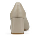 Amira - Zapatillas de Piel Taupe/Café | Davenia