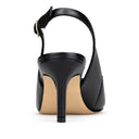 Zoe - Zapatillas de Piel Negras | Davenia