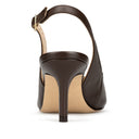 Zoe - Zapatillas de Piel Chocolate | Davenia