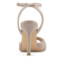 Bruna - Tacones de Piel Beige | Davenia