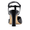Magnolia - Zapatillas de Piel Negro| Davenia