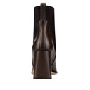 Ariadna - Botines de Piel Chocolate