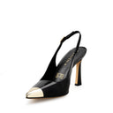Ailin - Zapatillas de Piel Negro | Davenia