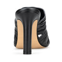 Megara - Tacones de Piel Negro