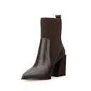 MIA | BOTIN DE PIEL CAFÉ