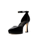 LINDA | ZAPATILLAS NEGRAS DE PIEL