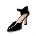 JULISSA | ZAPATILLAS NEGRAS DE PIEL