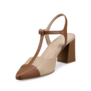 HELA | ZAPATILLAS CAFÉ DE PIEL