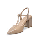 HELA | ZAPATILLAS BEIGE DE PIEL