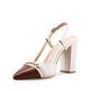 GABRIELA | ZAPATILLAS MARFIL DE PIEL