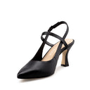 MARISOL | ZAPATILLAS NEGRAS DE PIEL