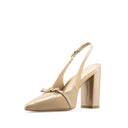 NORA | ZAPATILLAS BEIGE DE PIEL